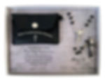 CS187 Black Rosary & Bag Gift Set copy