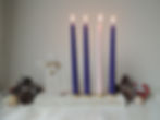 AD155 Angel Advent Candle Holder
