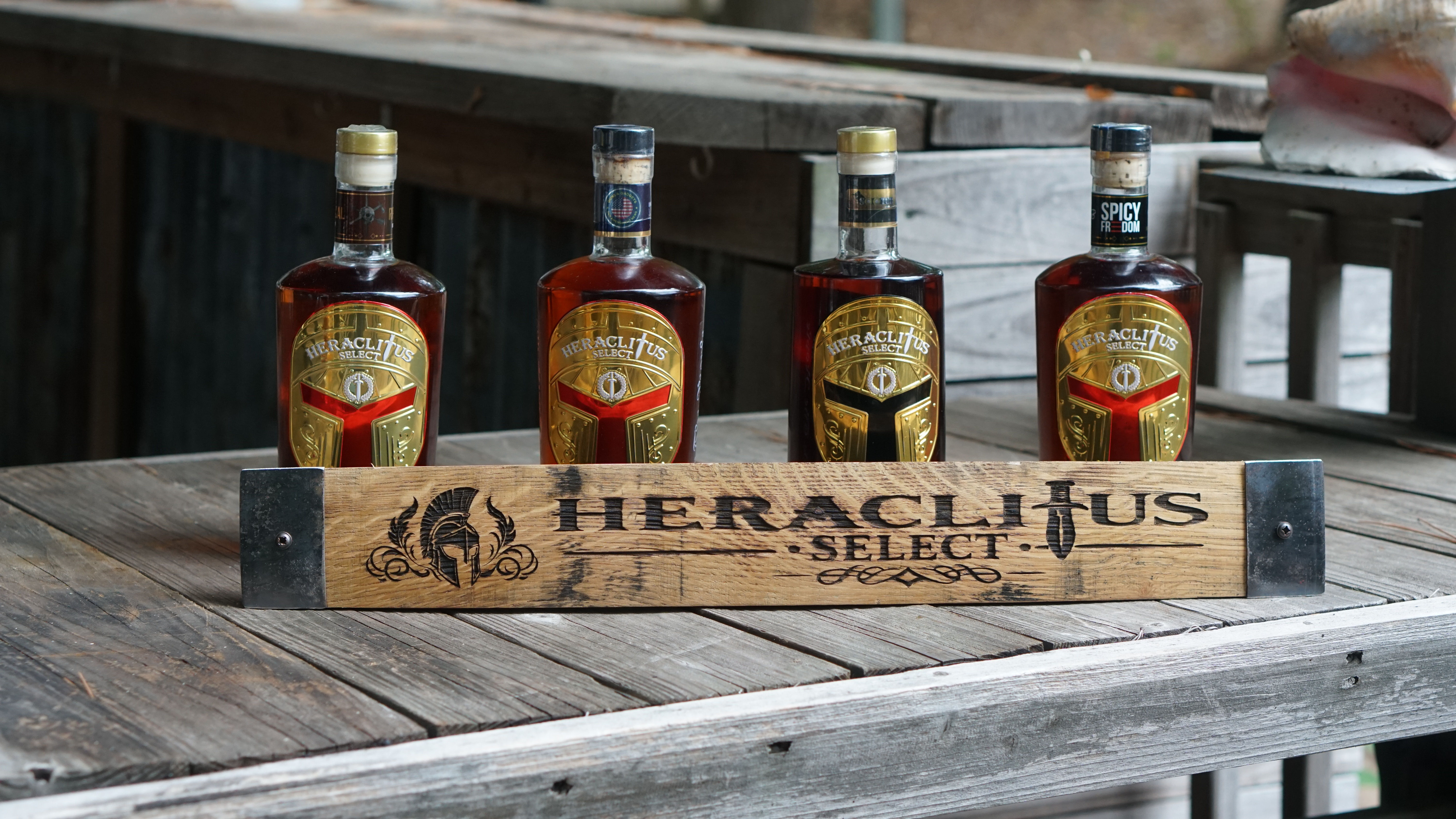 Rustic Heraclitus Barrel Stave
