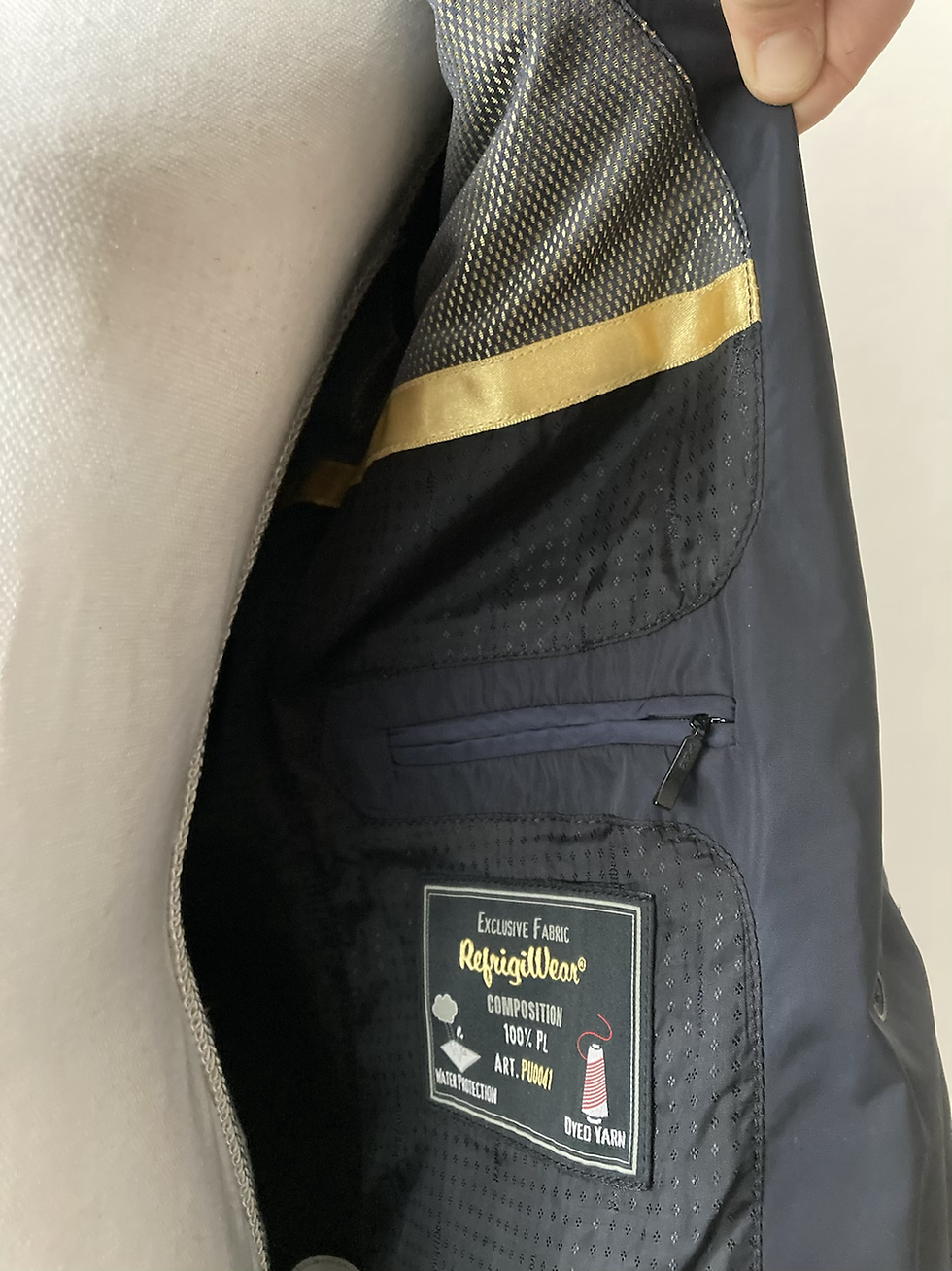 Thumbnail: Refrigiwear waterproof trench coat