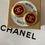 Thumbnail: MEDIUM RED / GOLD CHANEL EARRING