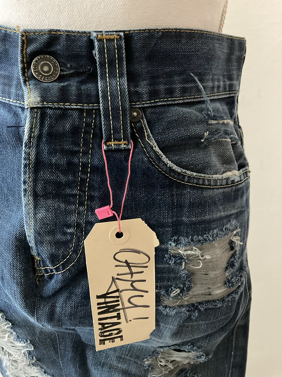 Thumbnail: LEVIS SKIRT SIZE 29