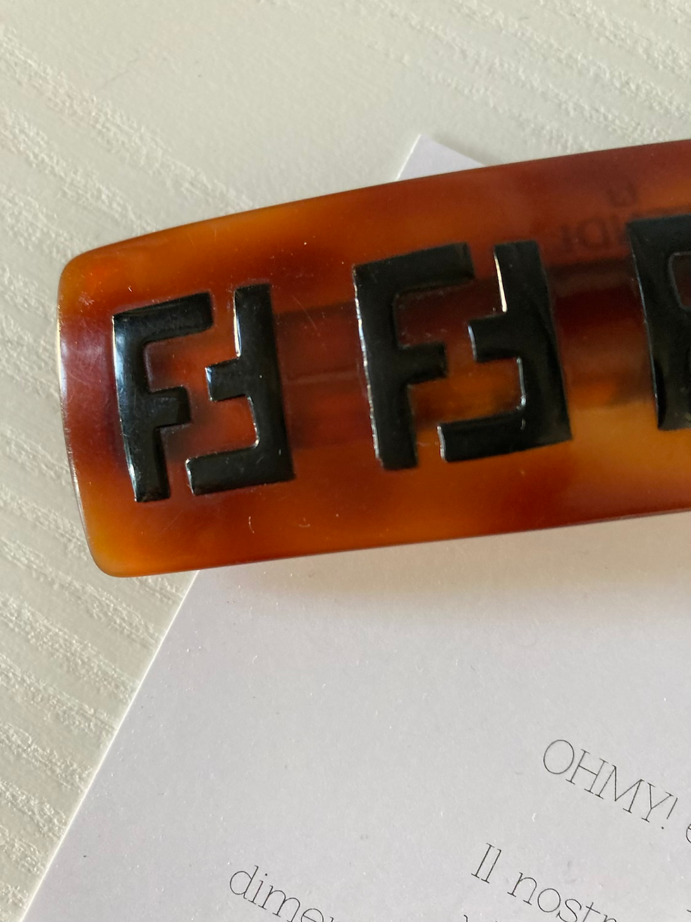 Thumbnail: FENDI HAIR CLIP