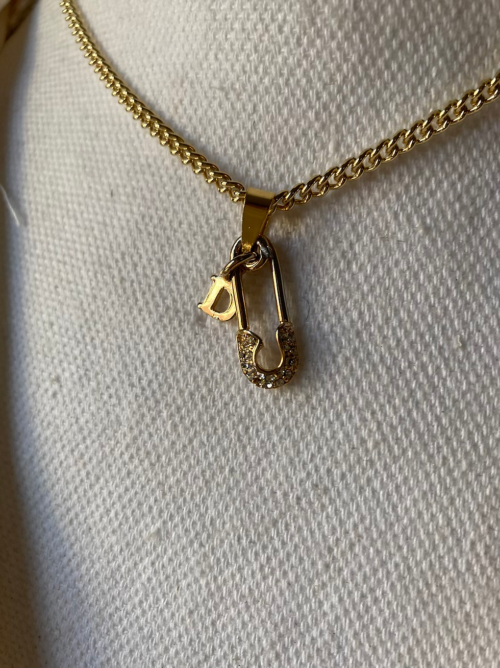 Thumbnail: REWORKED DIOR NECKLACE