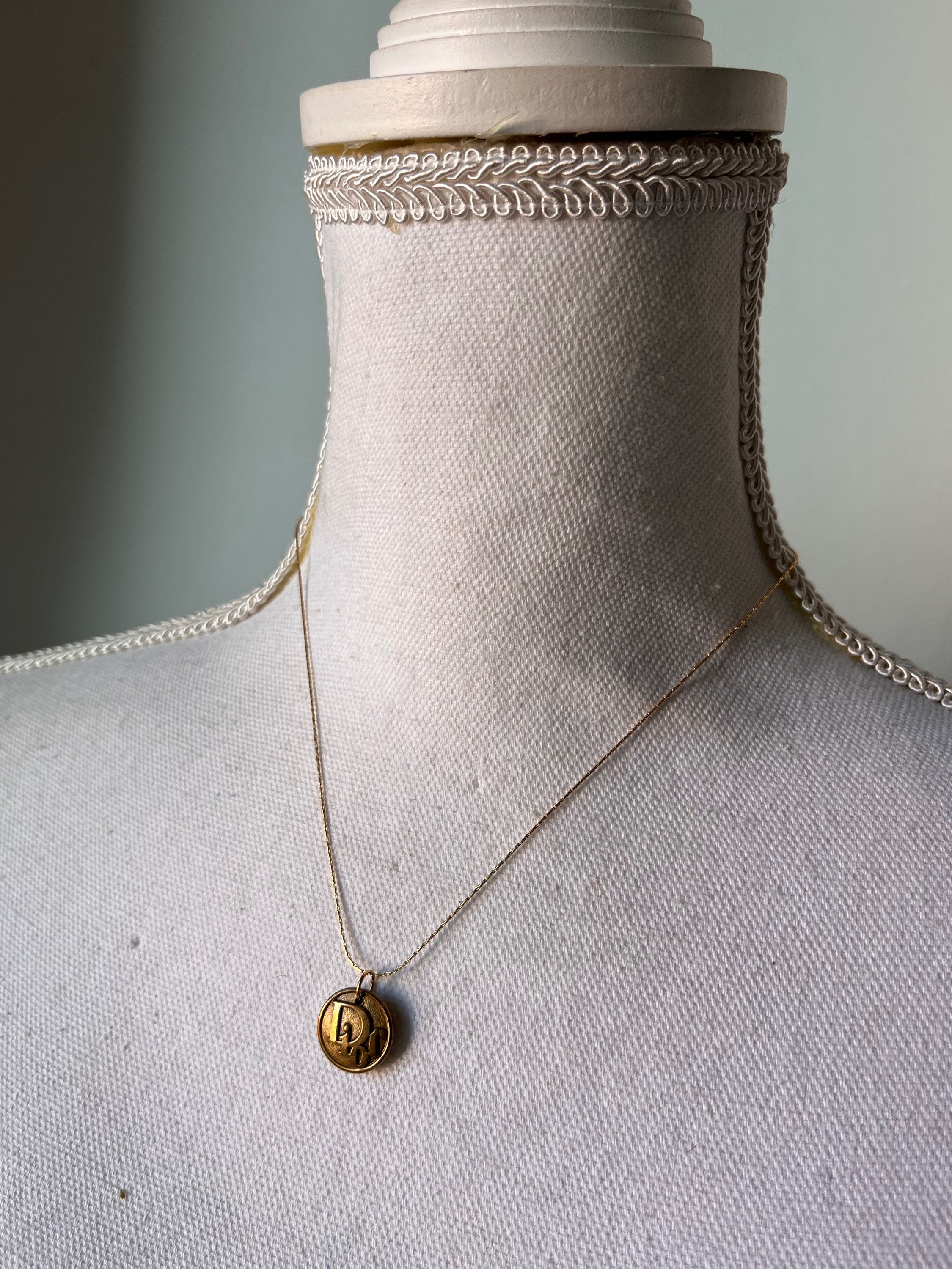 COLLANA CIONDOLO DIOR ORO PICCOLO