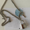 Thumbnail: REWORKED LV SILVER NECKLACE