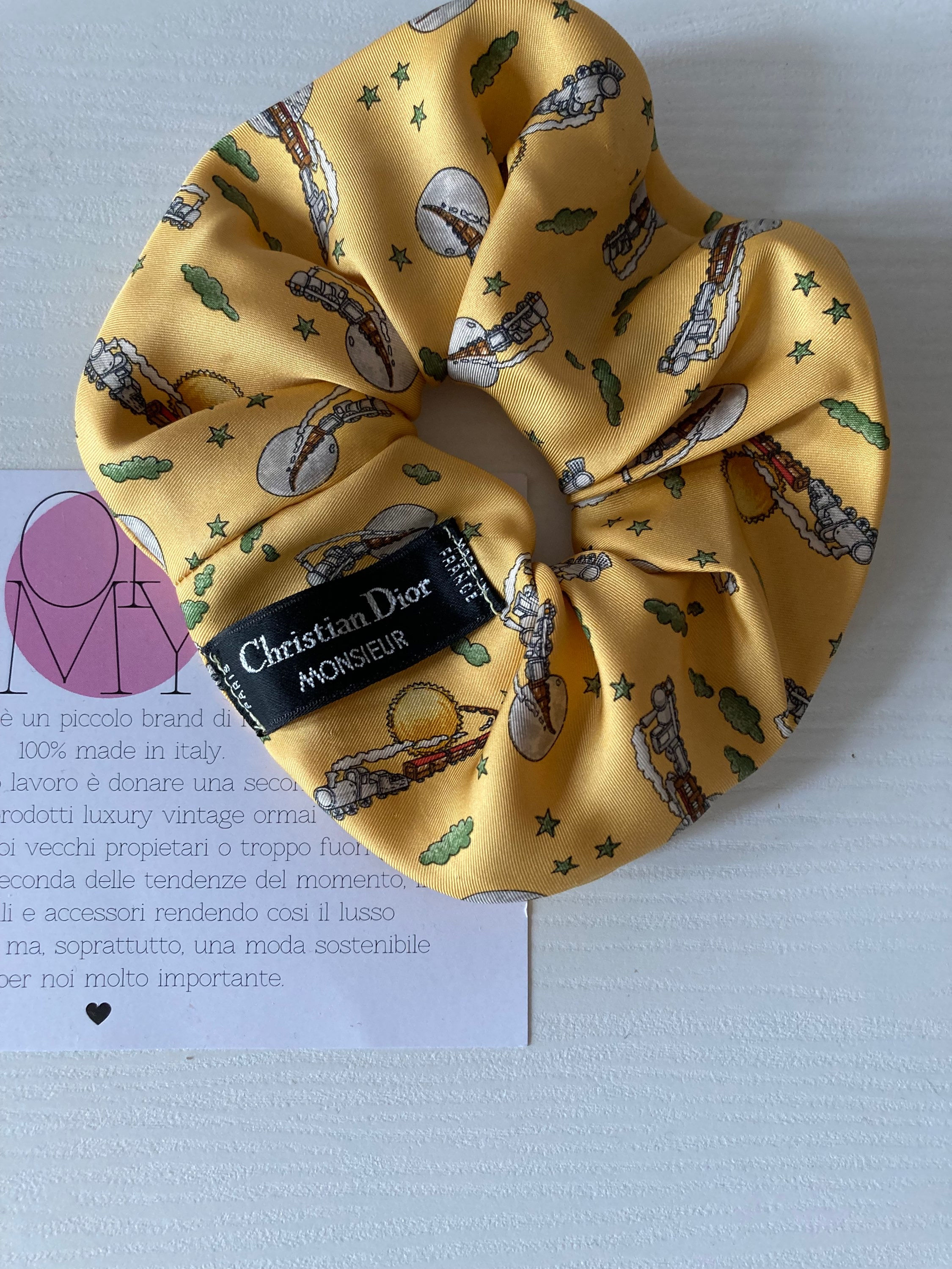 SCRUNCHIE DIOR STAMPATO