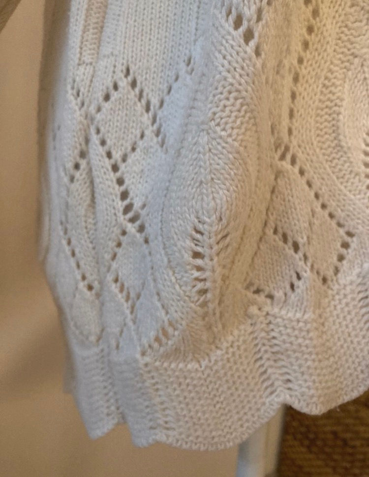 Thumbnail: VINTAGE CROCHET SWEATER