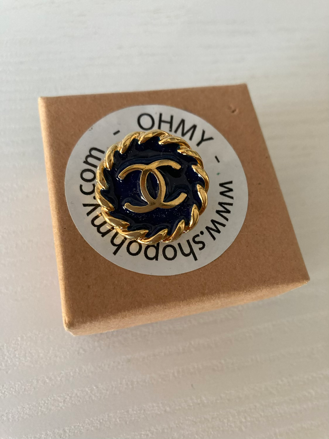 SPILLA ORO/BLU CHANEL