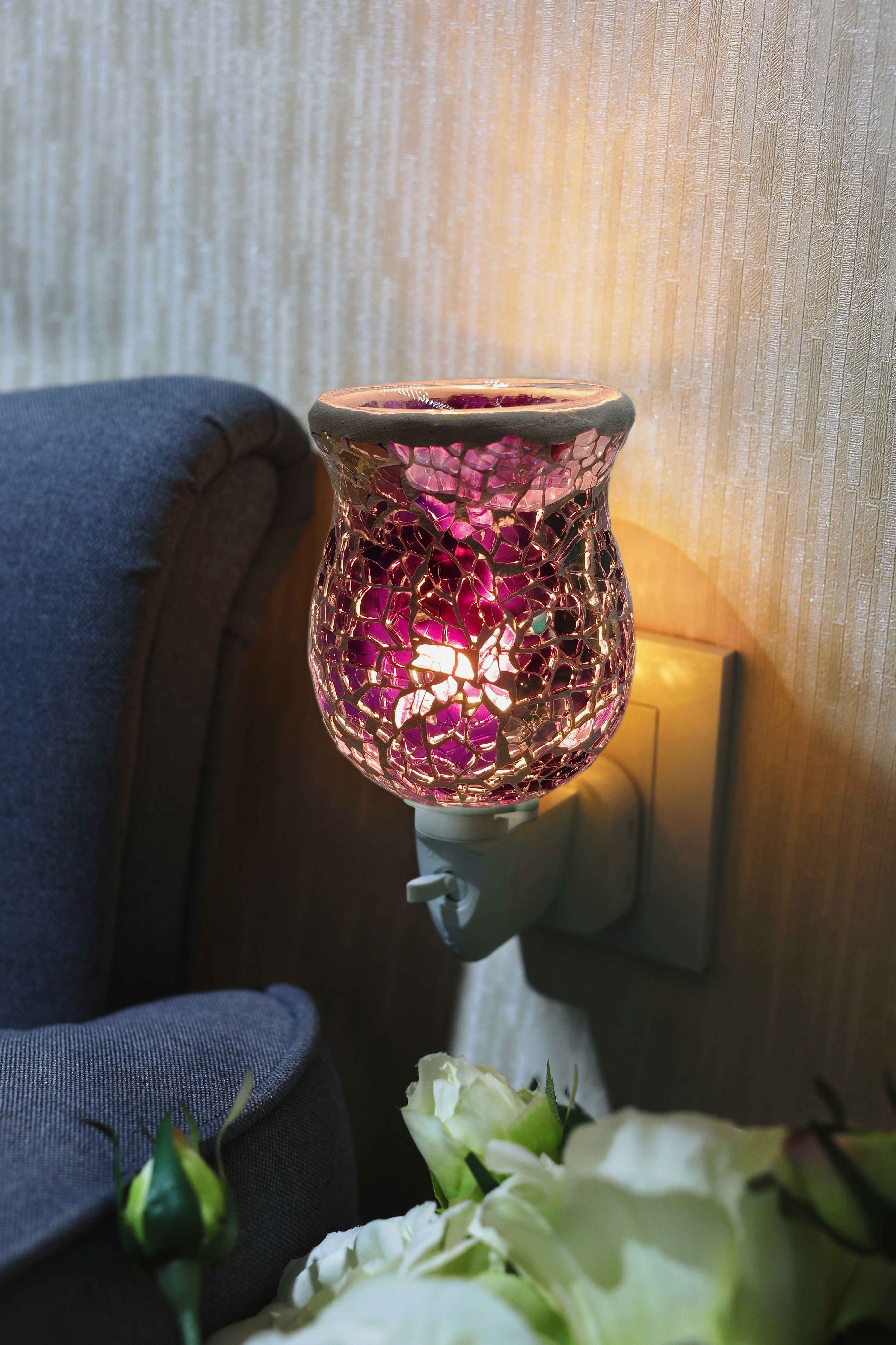 Orchid Purple Crackle Fragrance Warmer