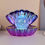 Thumbnail: Sea Shell LED Colour Changing Mood Lamp - Blue Purple Metallic
