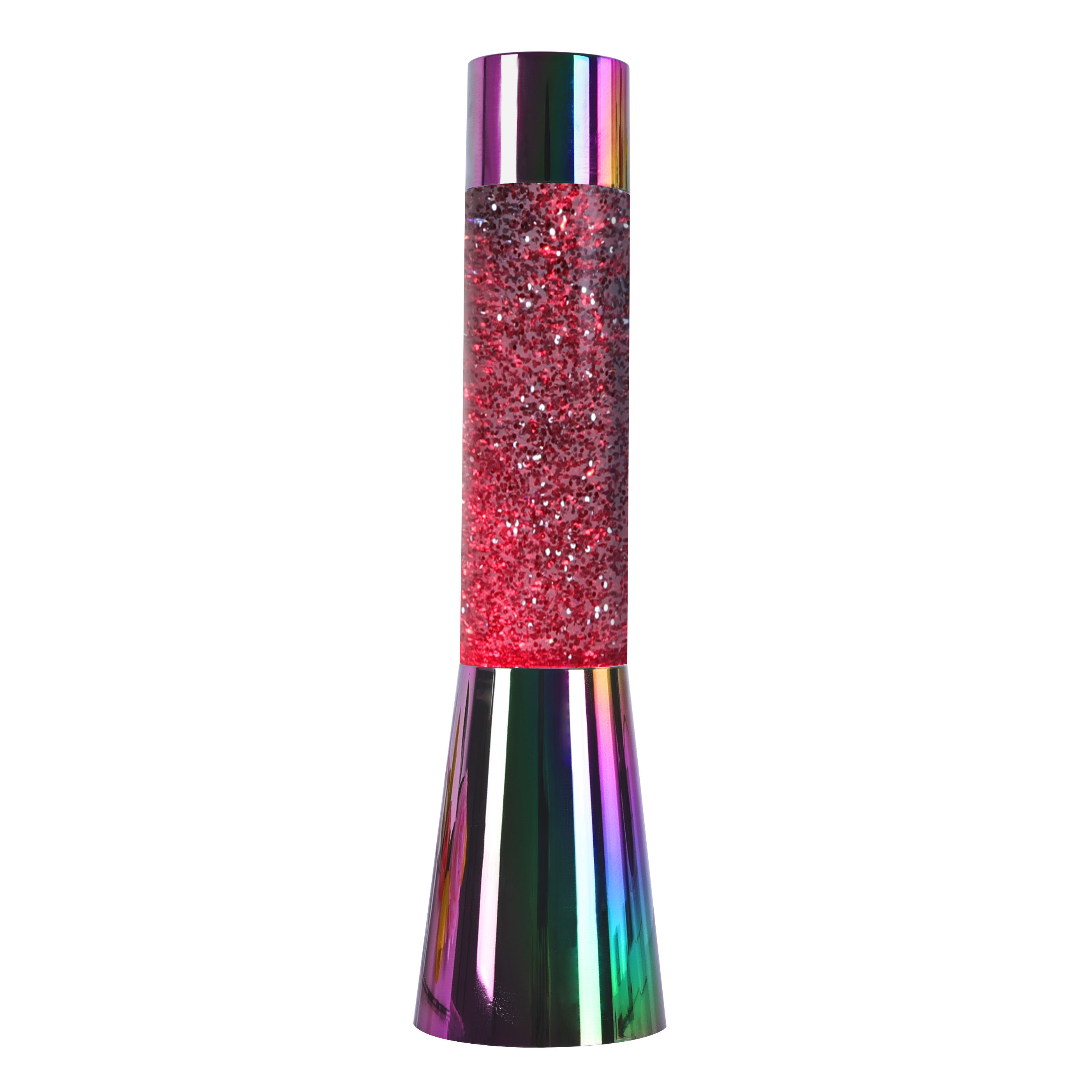 Black Pearl LED Swirling Glitter Lamp (NO BOX)