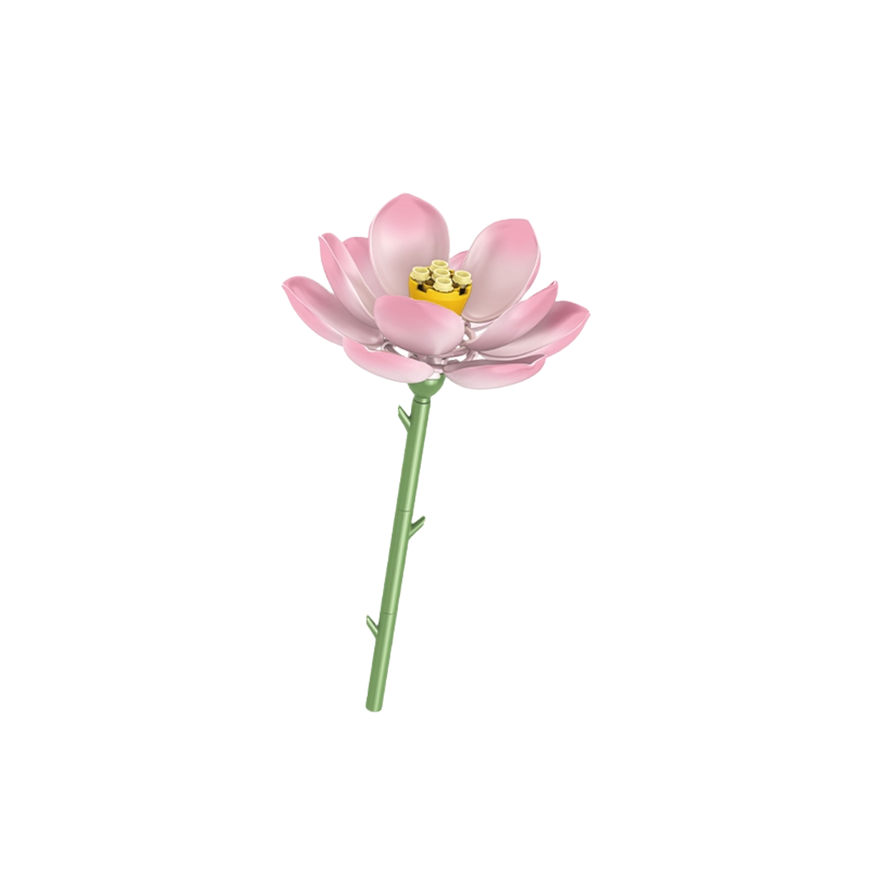 Lotus 3D Puzzle Building Block Flower