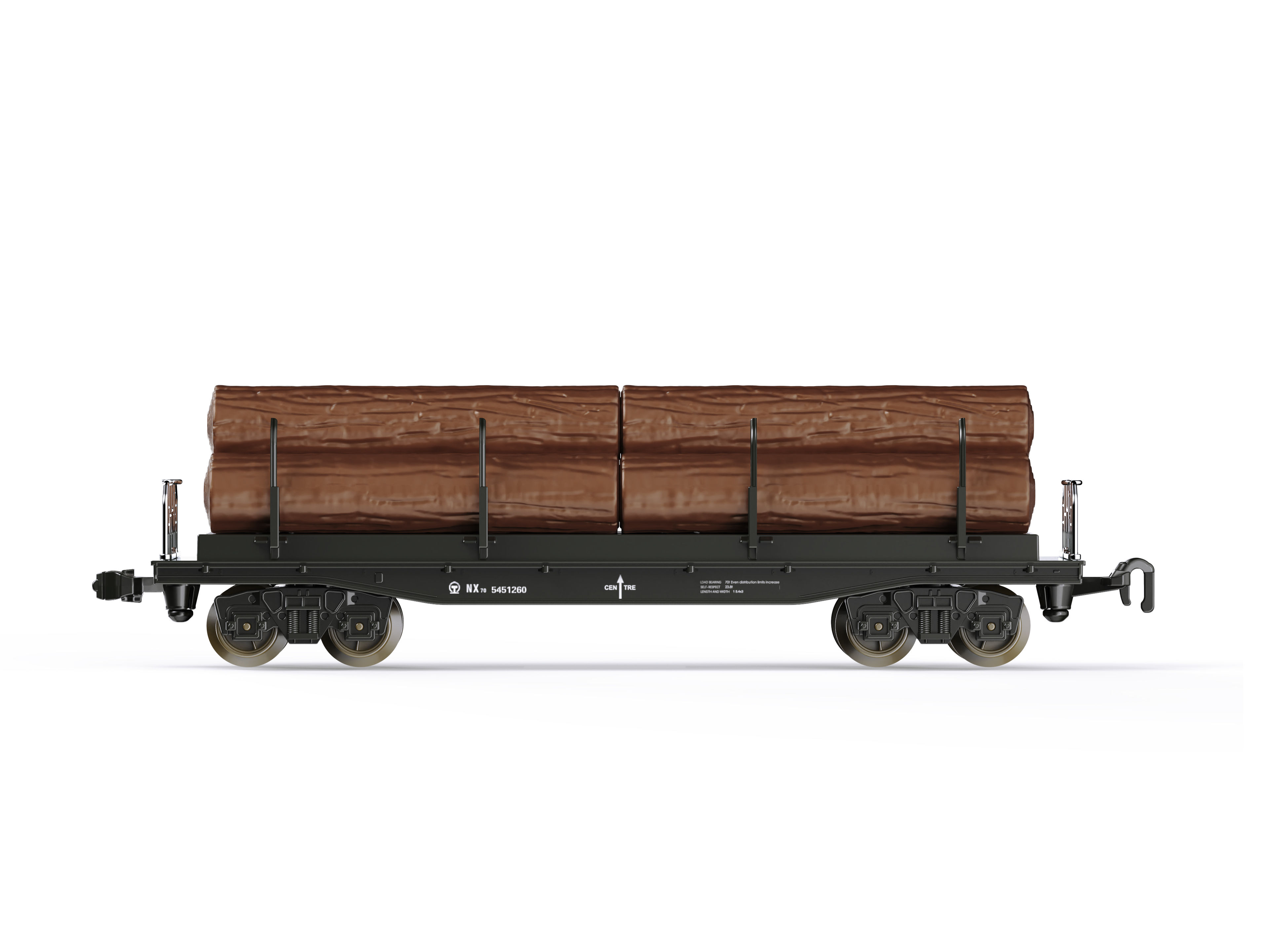 Timber Wagon Train Model