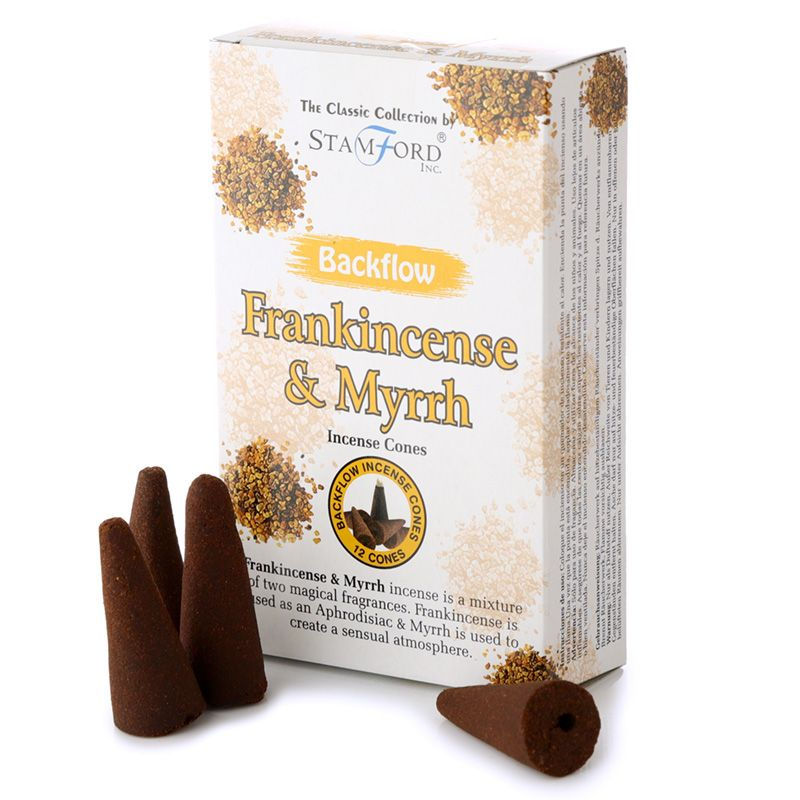 Backflow Incense Cone - Frankincence & Myrrh