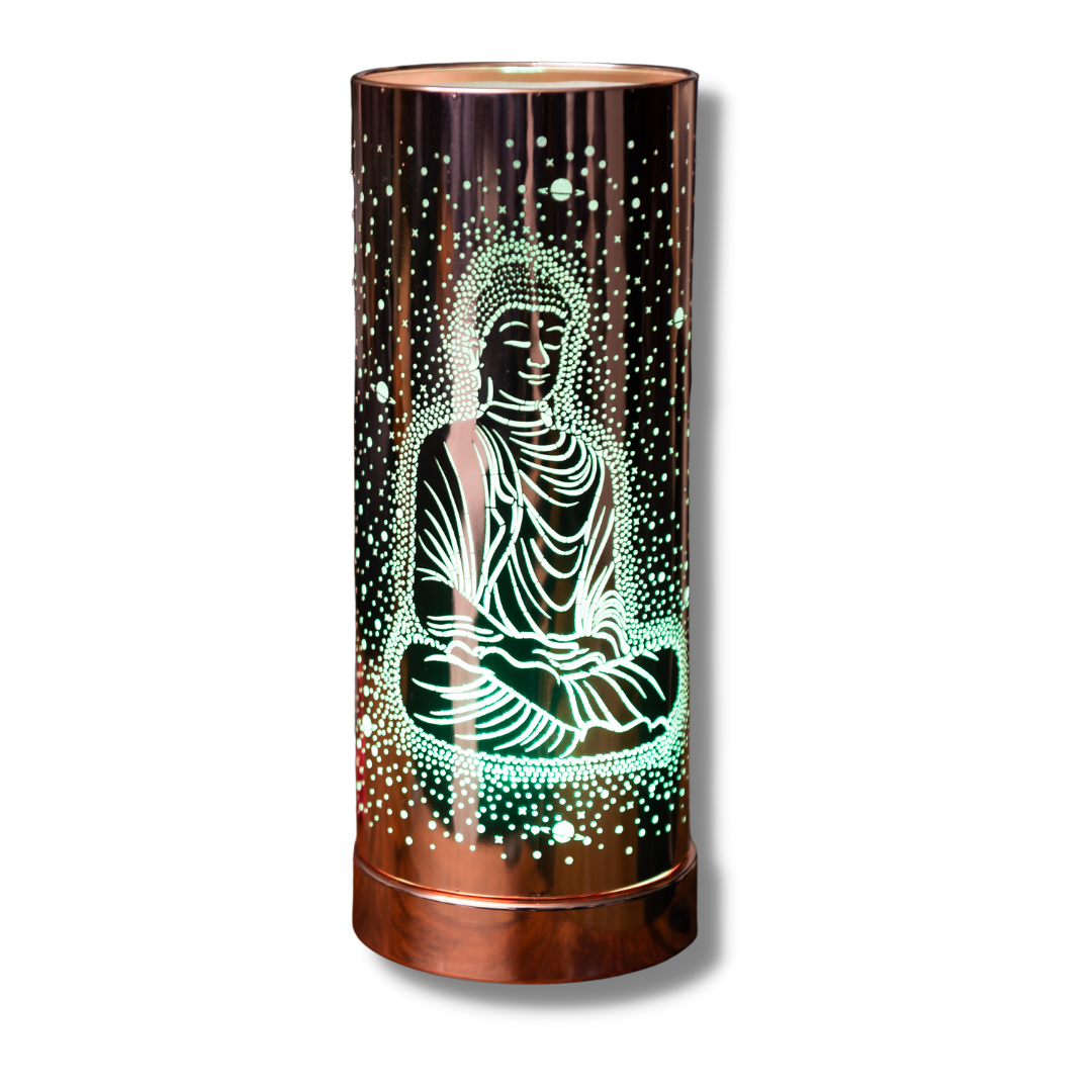 LED Colour Changing Burner (Rose Gold Buddha)