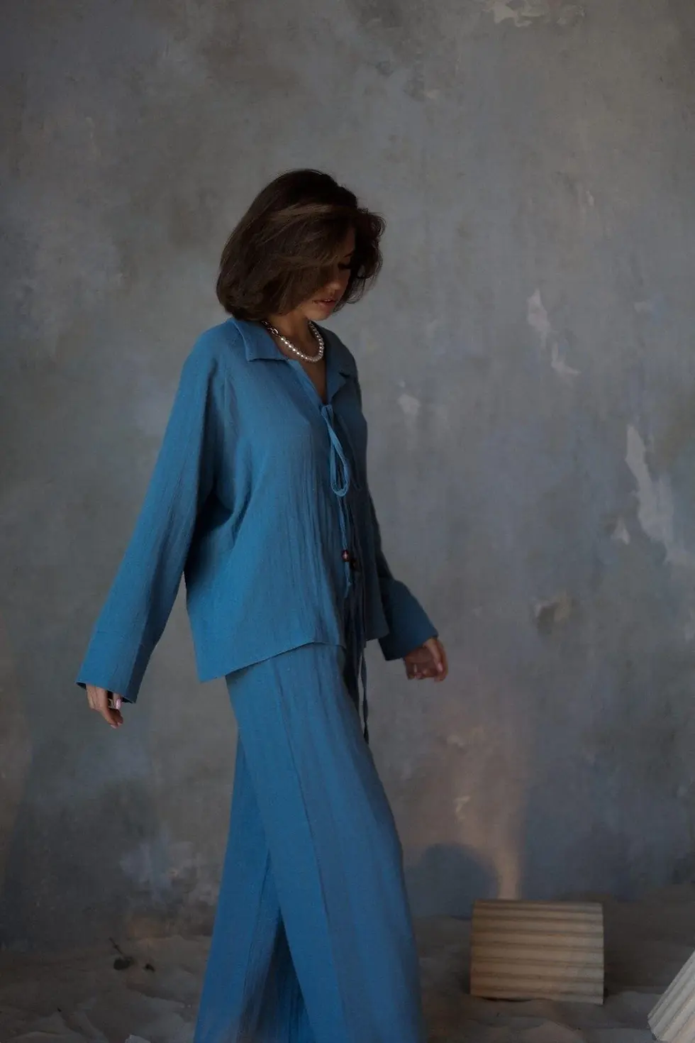 Thumbnail: Bali Indigo Muslin Pants