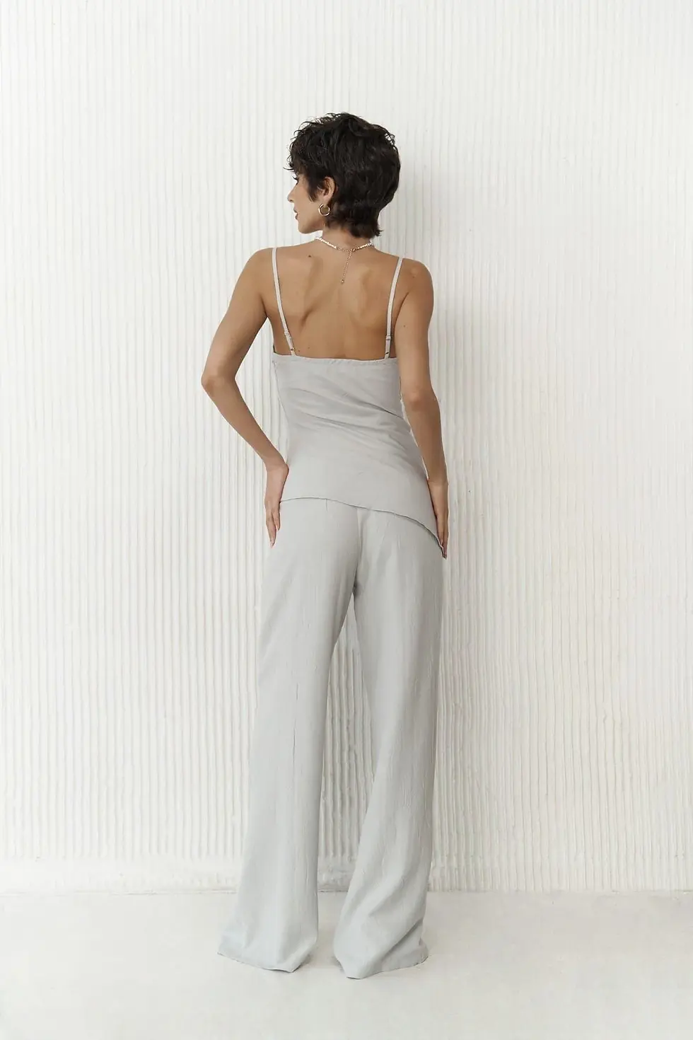 Thumbnail: Avakian Crop & Trousers Set