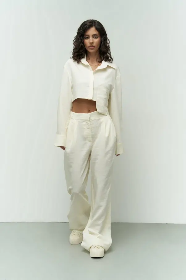 Thumbnail: Valenten Ecru Pants