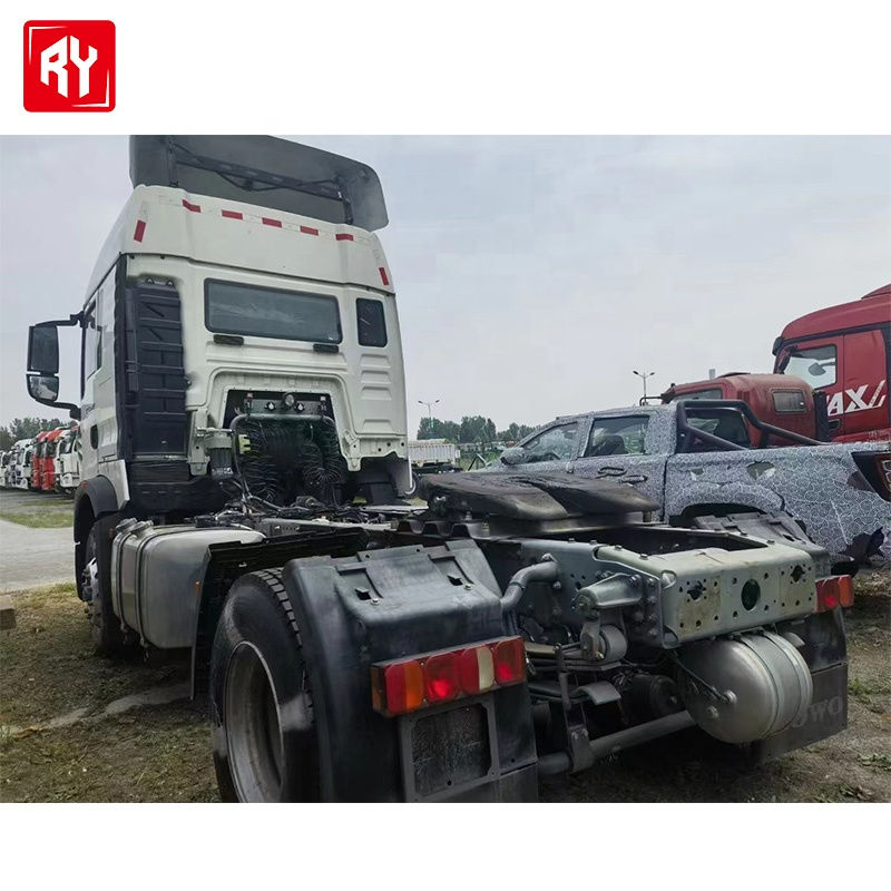 Thumbnail: High Quality Used White Tractor Head Diesel 4x2 Truck Rear Camera Automatic Tran