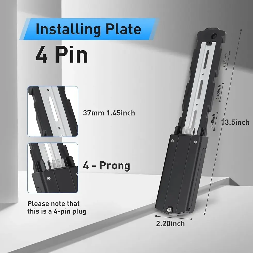 Thumbnail: 36V 48V 52V Hailong Ebike Battery with Charger Full Capacity 10Ah 15Ah 20Ah Powe