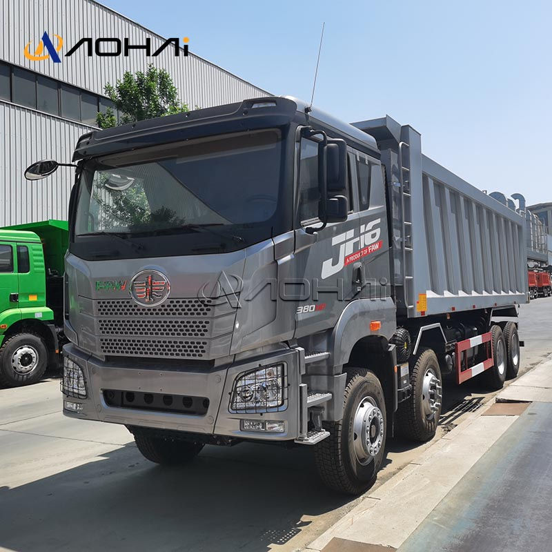 Thumbnail: New 380HP FAW JH6 Diesel Dump Truck 8X4 Drive Wheel Euro 3 Emission Standard Aut