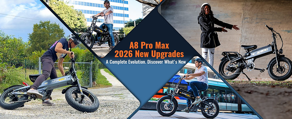 Thumbnail: Aniioki ebike 60ah electric bike 1600W Motor Electric Bicycles for Adults aniiok