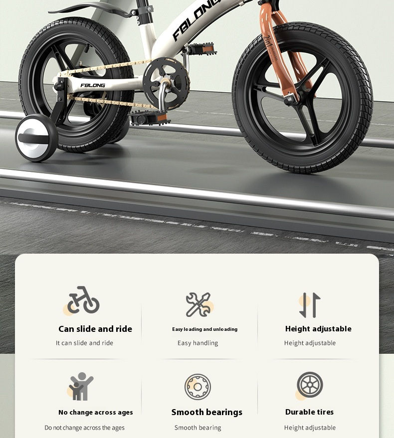 Thumbnail: Children's Bicycle Balance Car Two-in-One2-8Baby Boys and Girls Scooter
