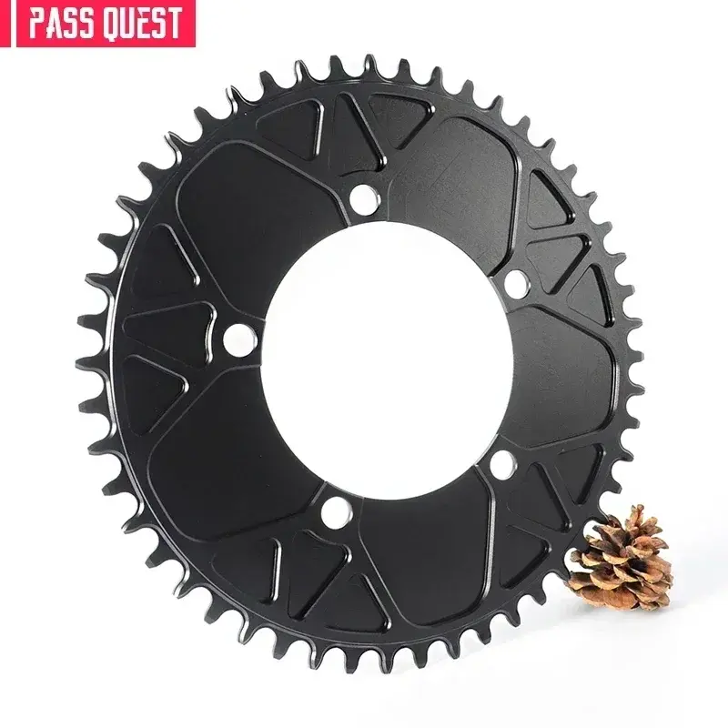Thumbnail: Pass Quest 110 / 5 BCD 110BCD Round/Oval Road Bike Narrow Wide Chainring 42T-58T
