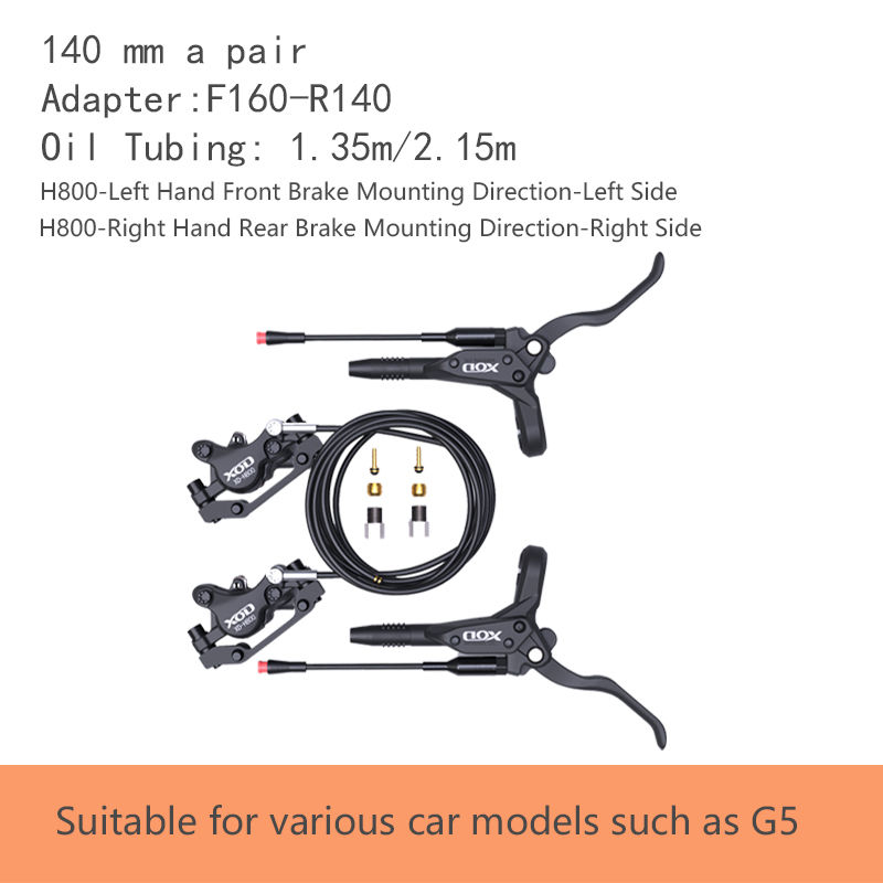 Thumbnail: XOD H880 Electric scooter hydraulic disc brake suitable for KuKirin KUGOO H800 H
