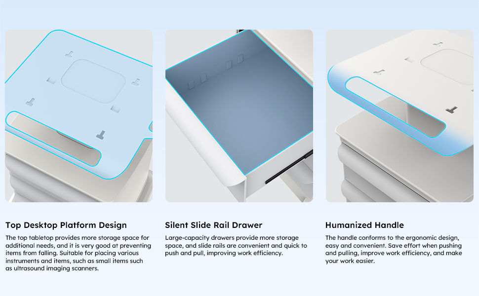 Thumbnail: Mobile Ultrasound Trolley Cart Portable Ultrasound Imaging Scanner Vehicle Medic