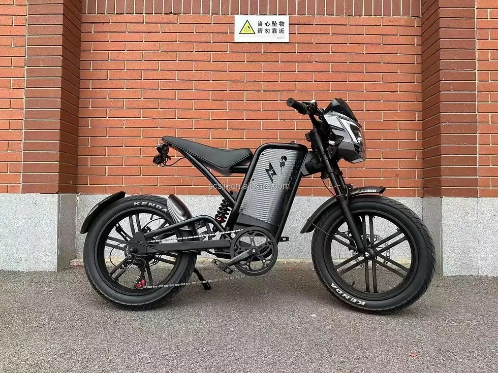 Thumbnail: 20-inch 4.0 sand fat tire E-Bike, 500W motor 48V30AH large capacity battery elec