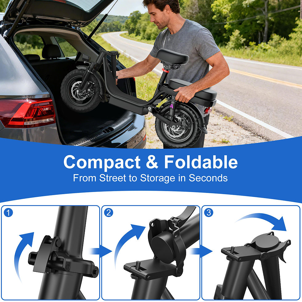 Thumbnail: Electric Scooter Adult 14 26 Inch 1000w 30-60miles 48v 10a 15a 17.5a�