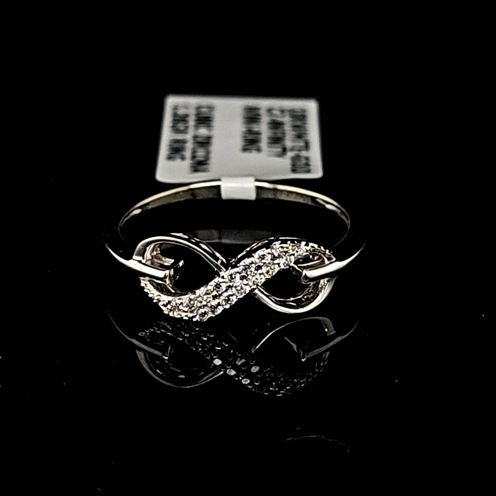 Thumbnail: INFINITY 10K CZ RING