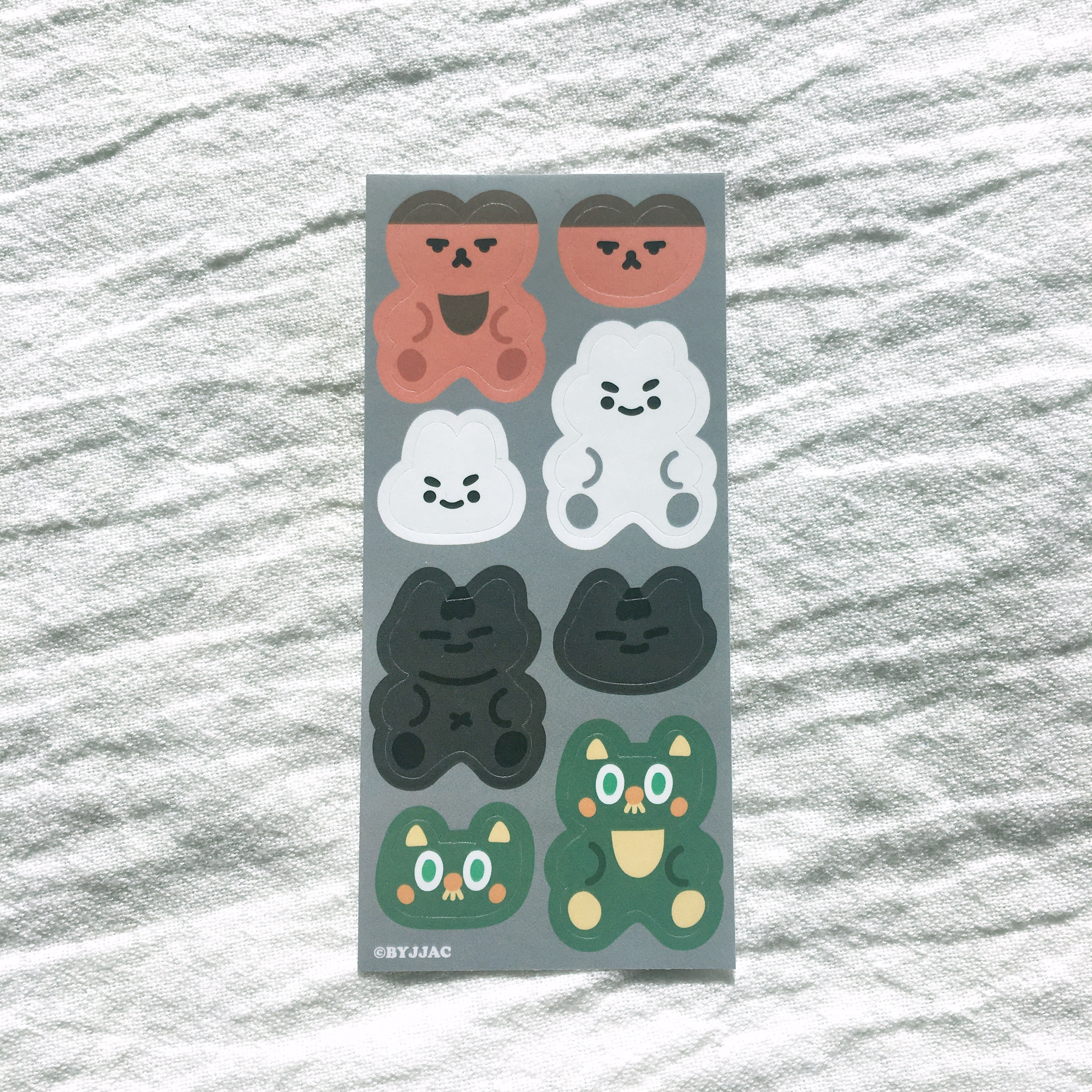 👨‍👩‍👧‍👦 Byjjac Originals Sticker Sheet