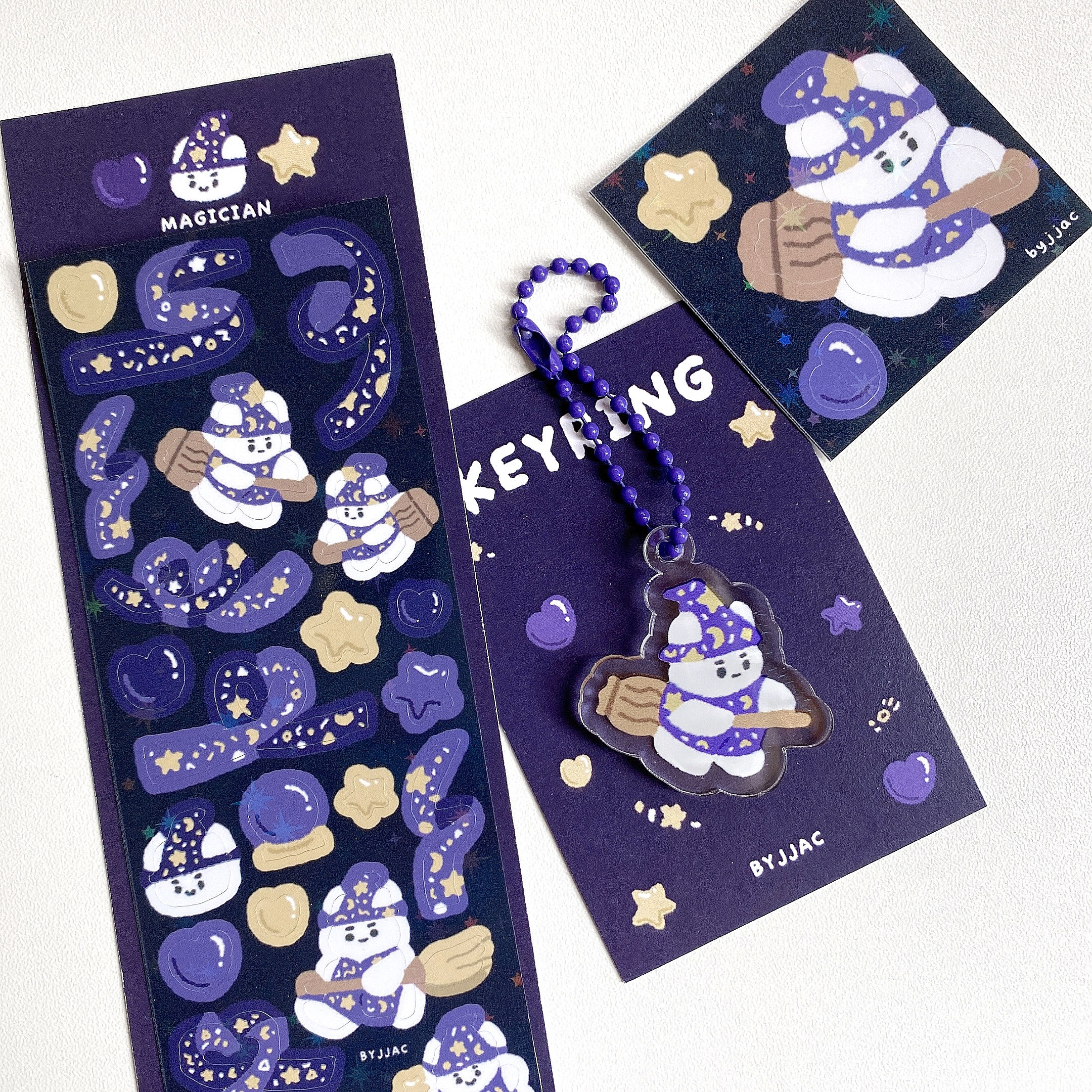 🔮Magician Keyring 🗝
