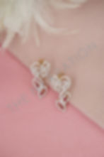 Diamond and Ruby Earrings
