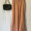 Thumbnail: White Crepe Shirt with Rust Pants Co-Ord Set