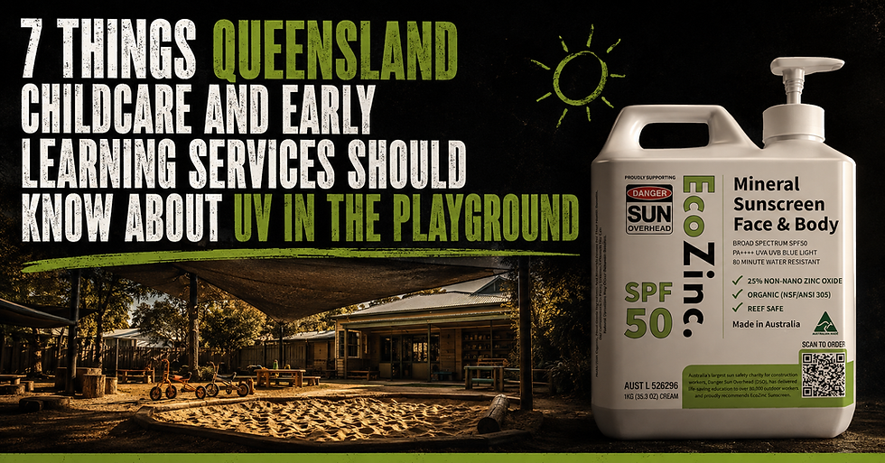 7 Things Queensland Childcare and Early Learning Services Should Know About UV in the Playground