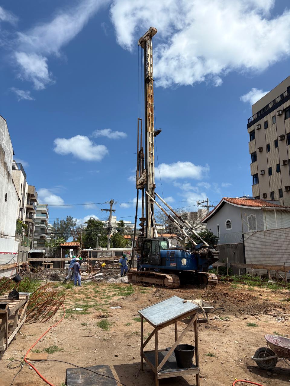 Execução de estaca hélice contínua: passo a passo de obra