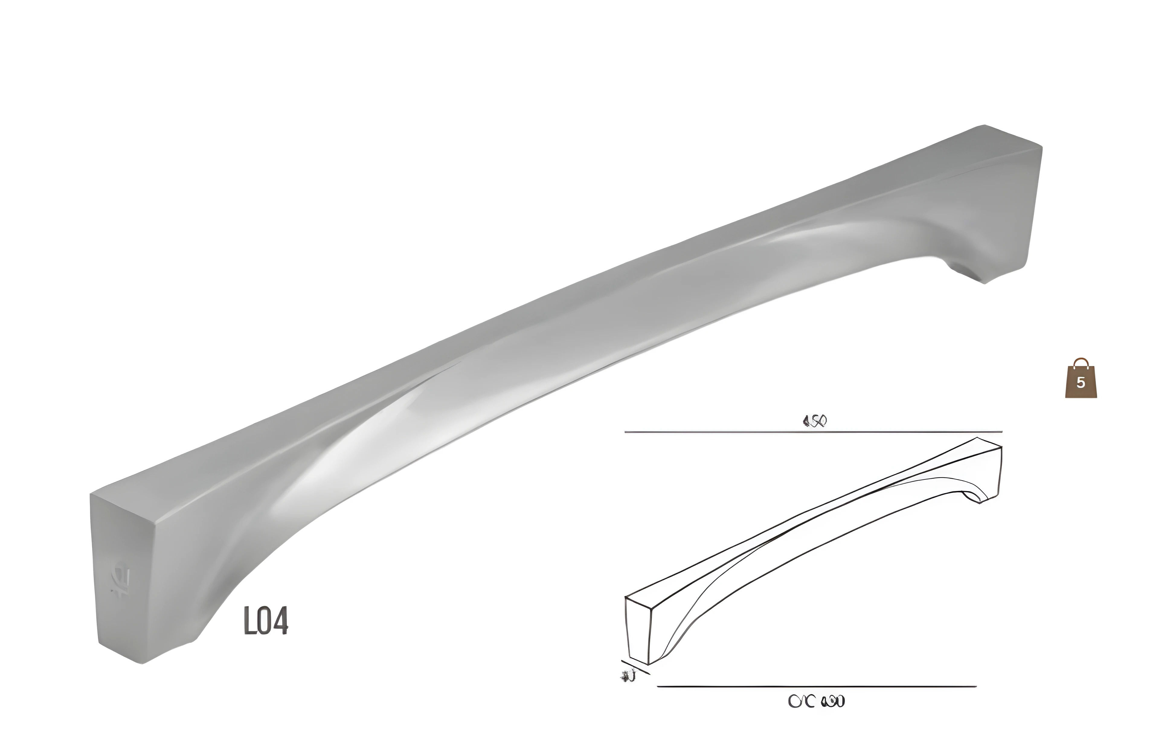 Manuiguetas L04 45cm