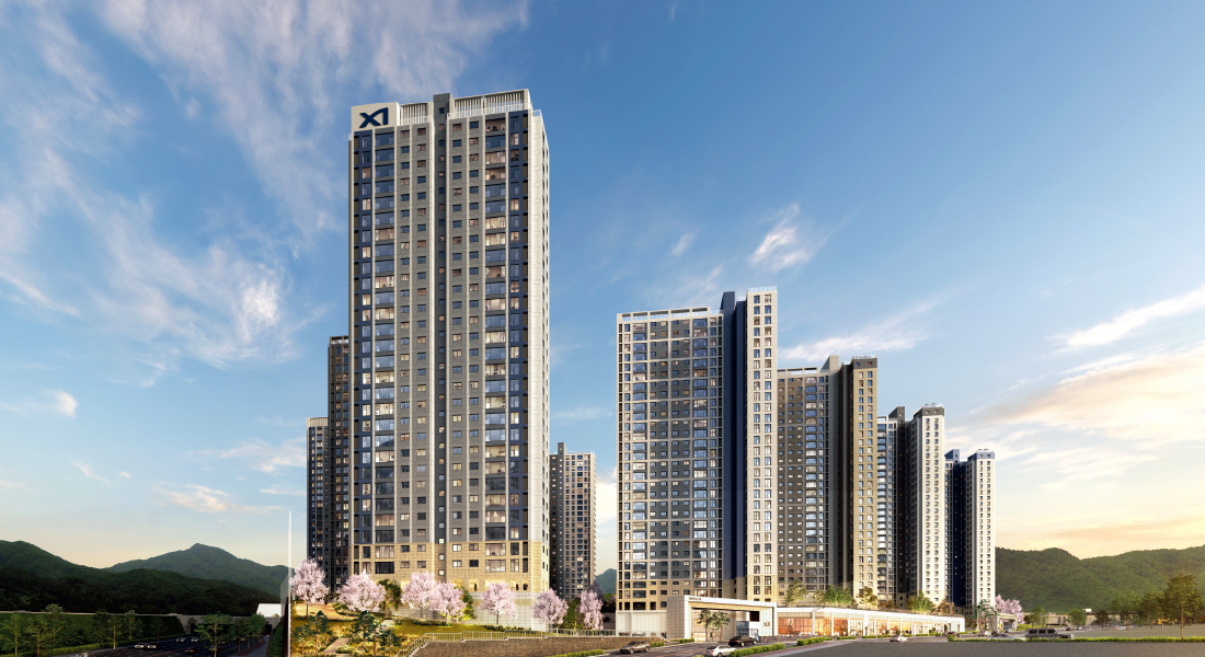 북오산자이 리버블시티 사업지 이미지