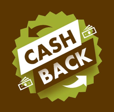 Arte com a palavra cashback