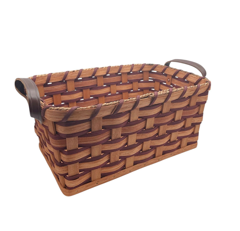 Thumbnail: Woven basket with handles