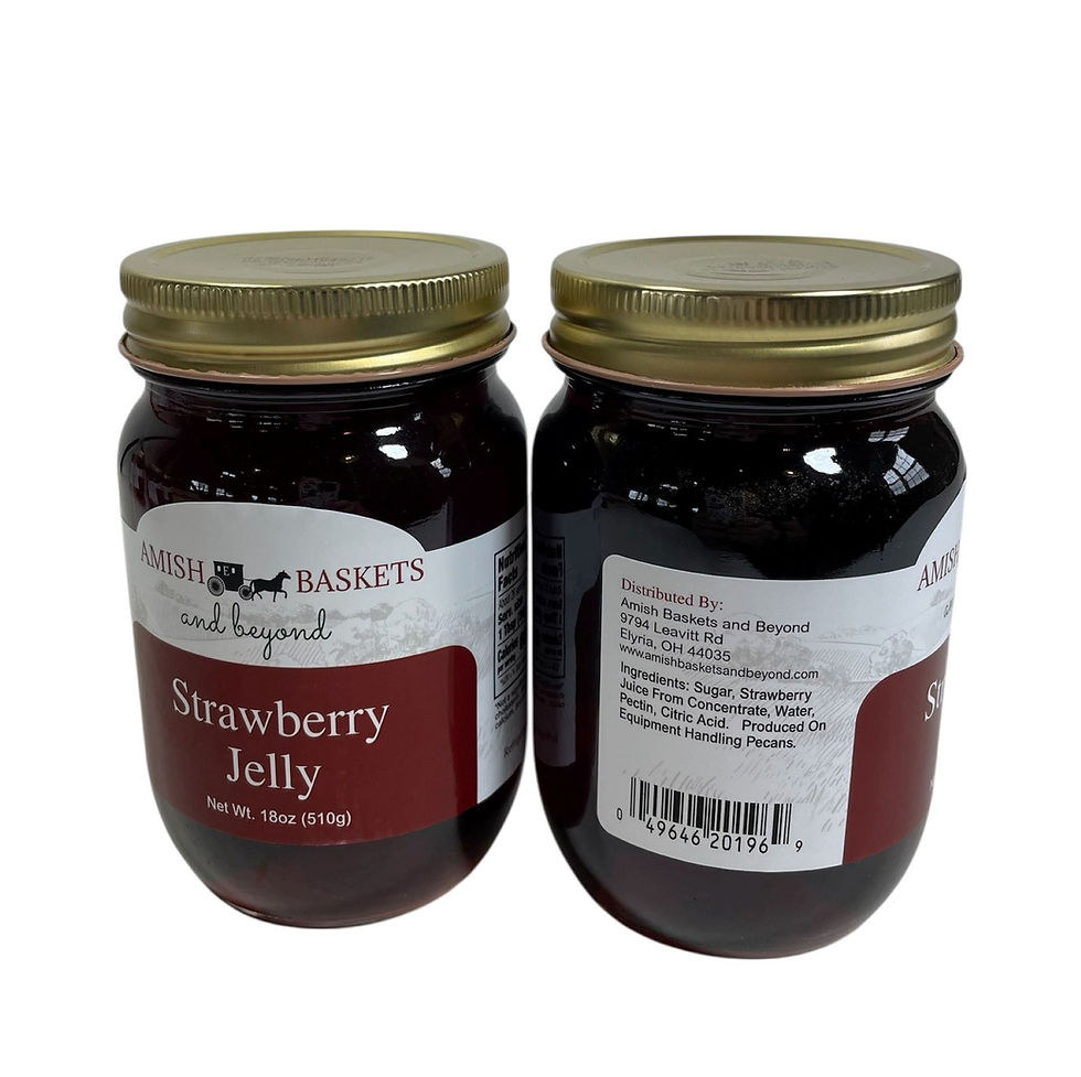 Thumbnail: Amish Baskets Strawberry Jelly