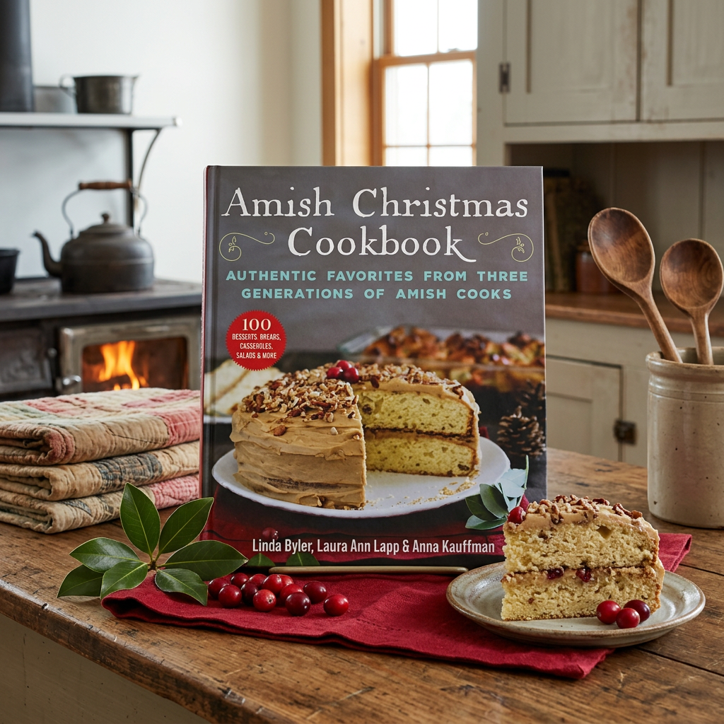 Amish Cookbook "Amish Christmas Cookbook" by Linda Byler Paperback