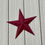 Thumbnail: Burgundy barn star wall decor
