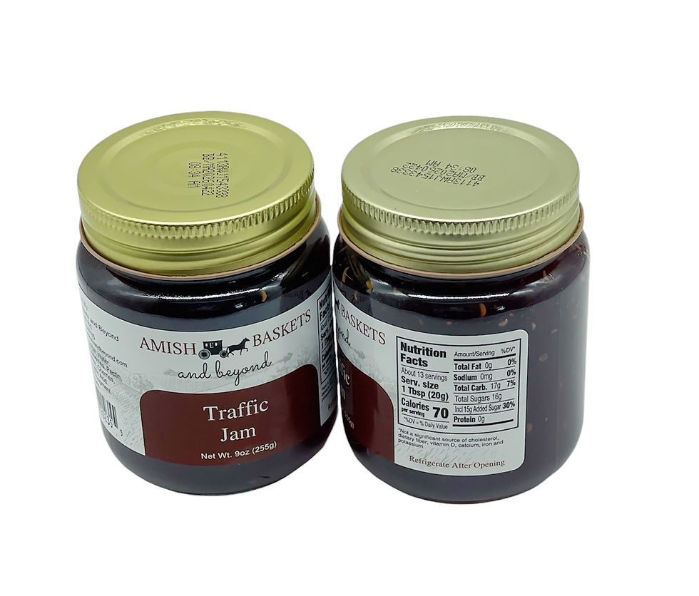Two jars of Truffle Jam