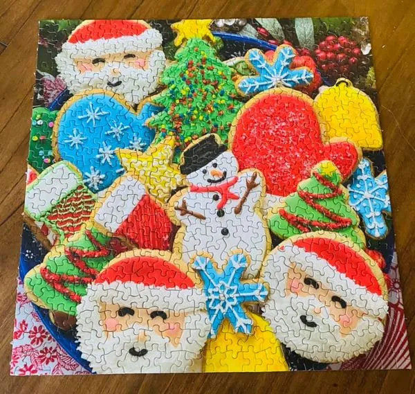 Thumbnail: Christmas Jigsaw Puzzle by Springbok  Cookies and Christmas 1000 Piece USA Made