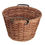 Thumbnail: Amish handcrafted basket with metal handles